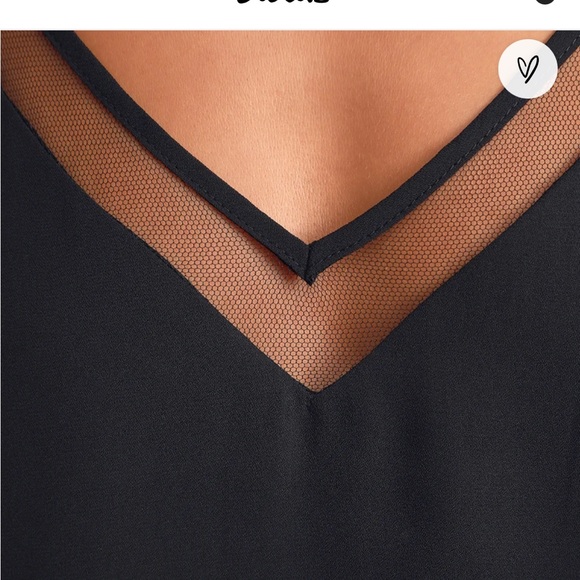 Lulu’s Sweet Fling Black Mesh Tank Top - Picture 3 of 9